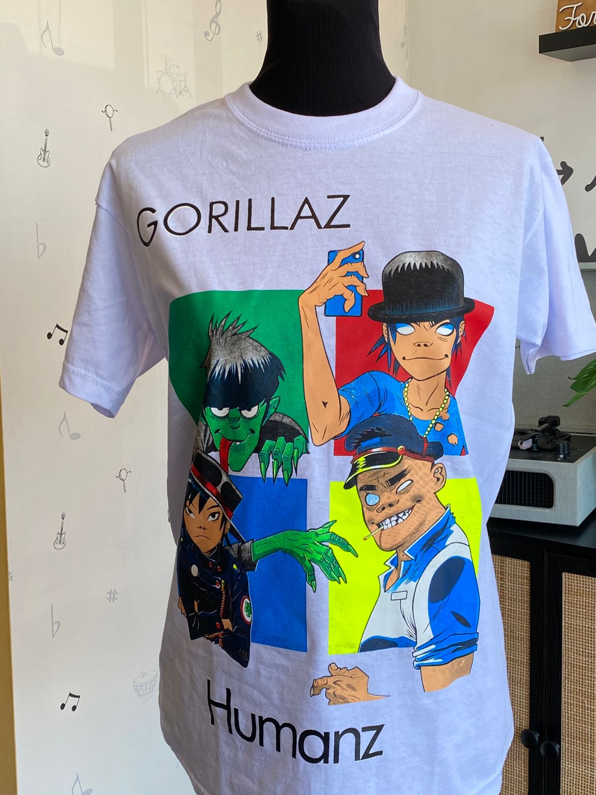 Camiseta Gorilaz