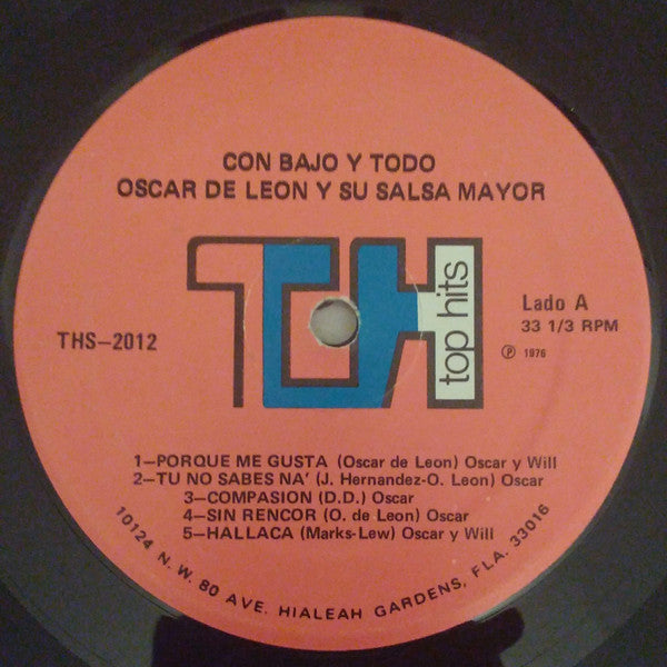 Con bajo y Todo Y su Salsa Mayor