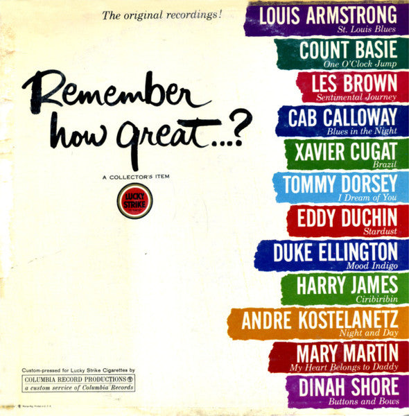 Remember how great?
