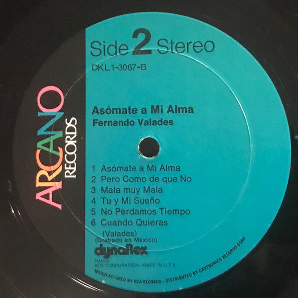 Asomate a mi alma