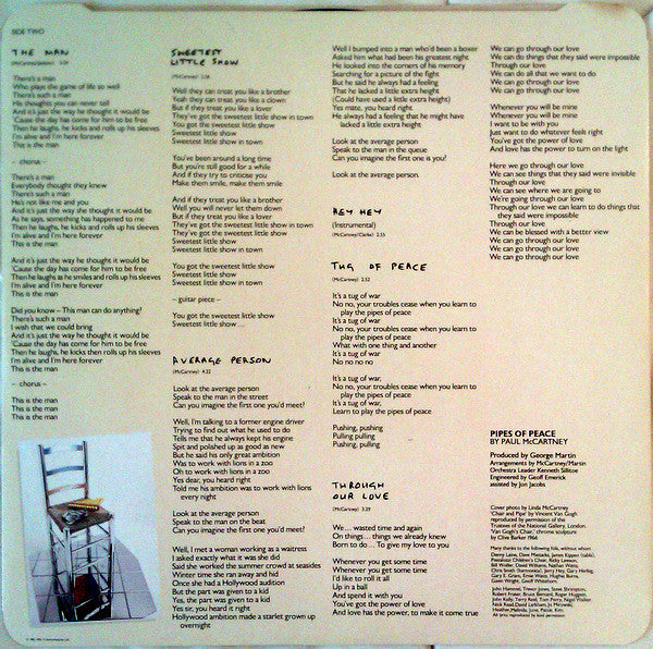 Pipes of peace