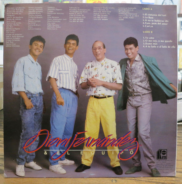 Dioni Fernandez y el Equipo