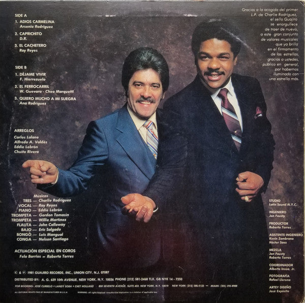 Charlie Rodriguez y Ray Reyes