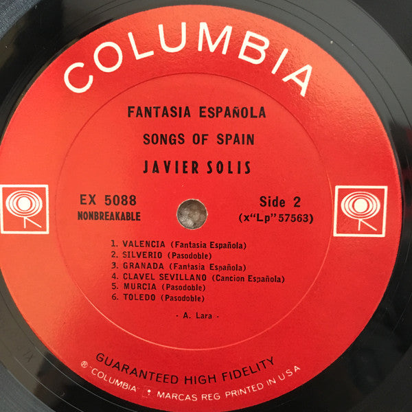 Fantasia Española Songs Of Spain