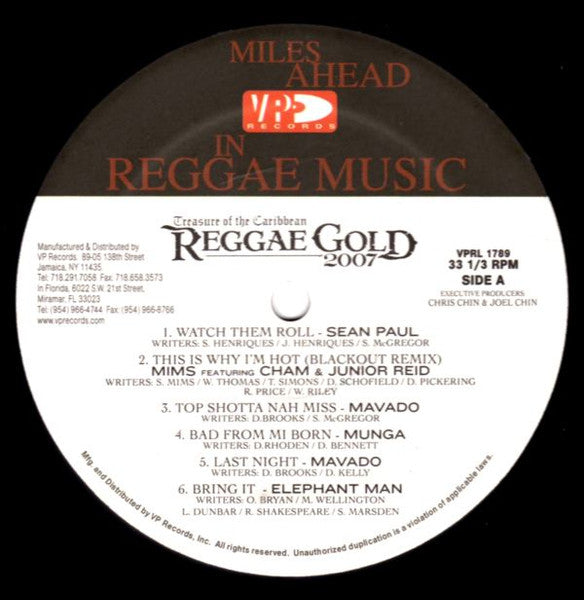 Treasure Of The Caribbean Reggae Gold