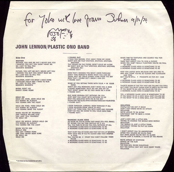 Plastic Ono Band