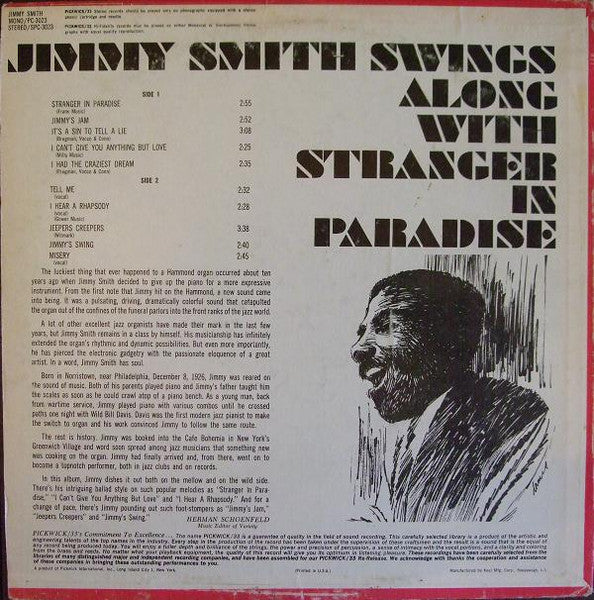 Swings along