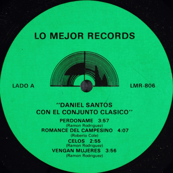 Daniel Santos con el Conjunto Clasico
