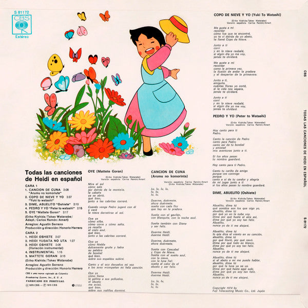 Todas Las Canciones De Heidi En Español