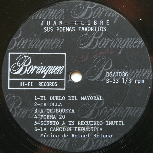 Sus ´poemas favoritos