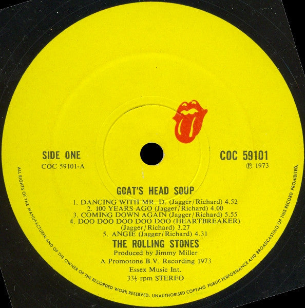 Goats head soup