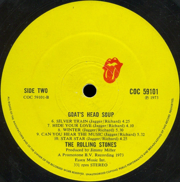 Goats head soup