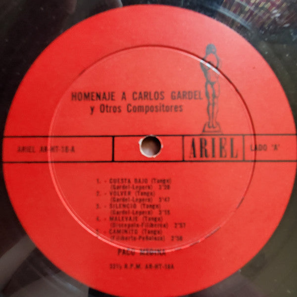Homenaje A Carlos Gardel Y Otros Compositores