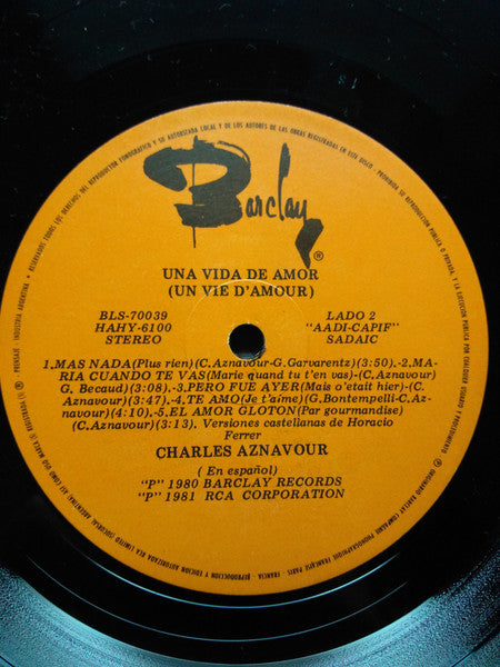 Una Vida De Amor