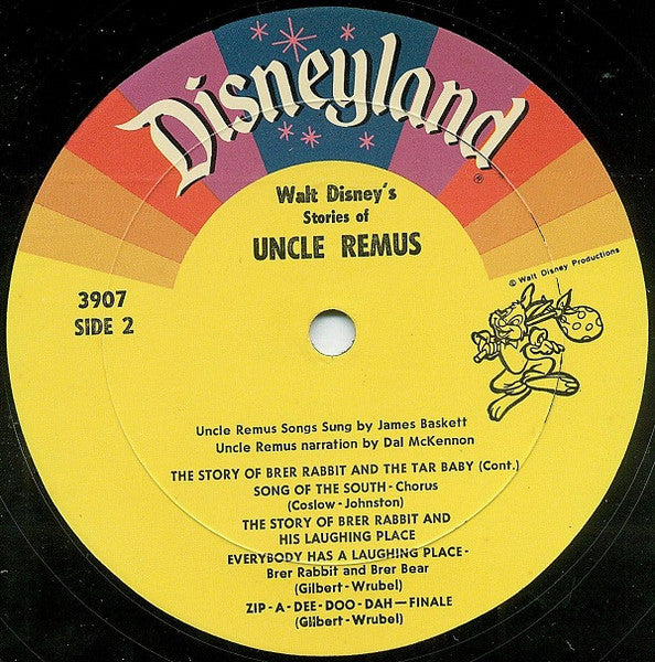 Walt Disney's Songs And Stories Of Uncle Remus