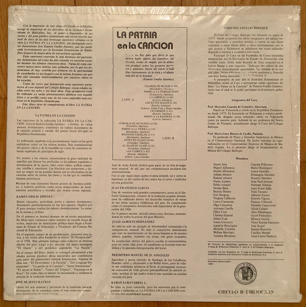 La Patria en la Cancion