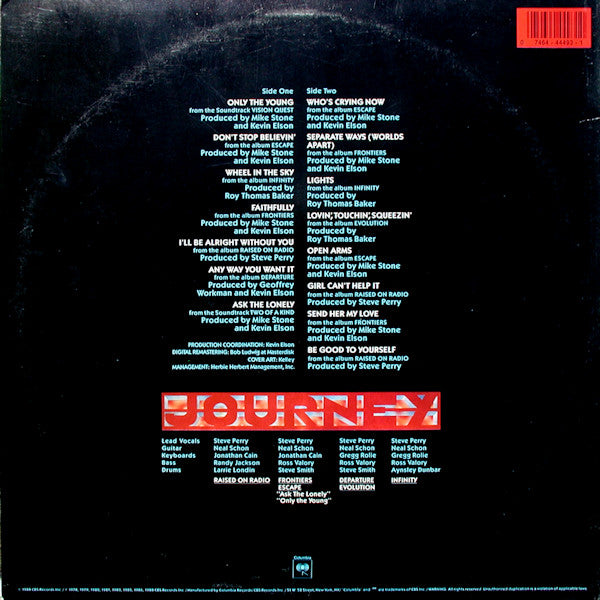 Journey Hits