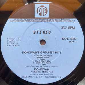 Donovan's Greatest Hits