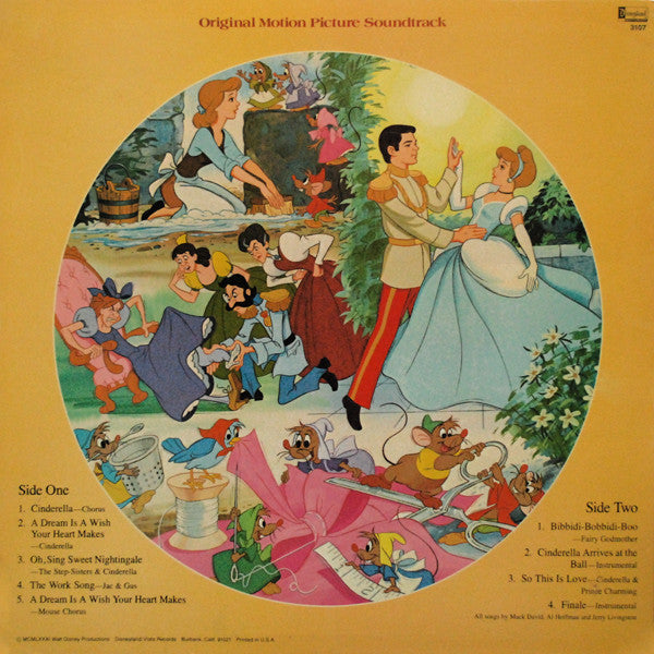 Walt Disney's Cinderella (Original Motion Picture Soundtrack)