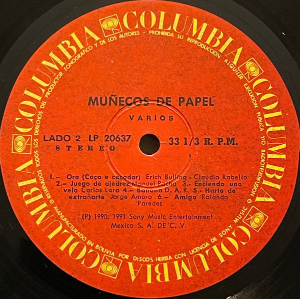 Muñecos de Papel