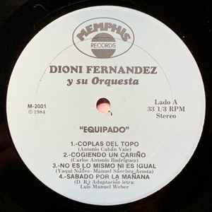 Dioni Fernandez equipado