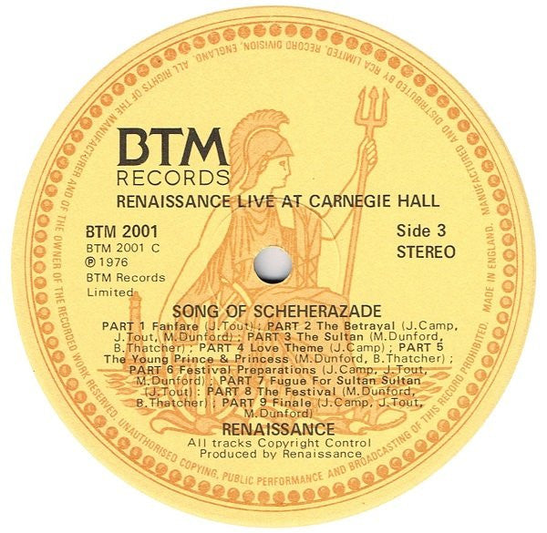 Renaissance Live At Carnegie Hall
