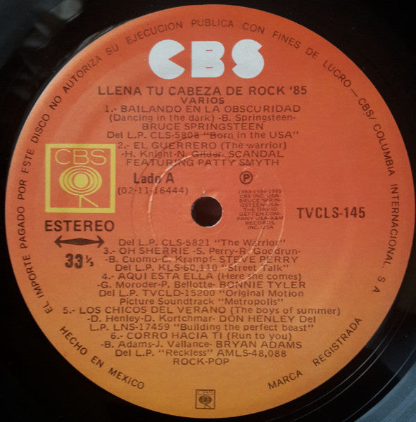 Llena tu cabeza dr Rock 85