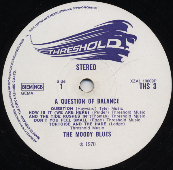 A question of balance