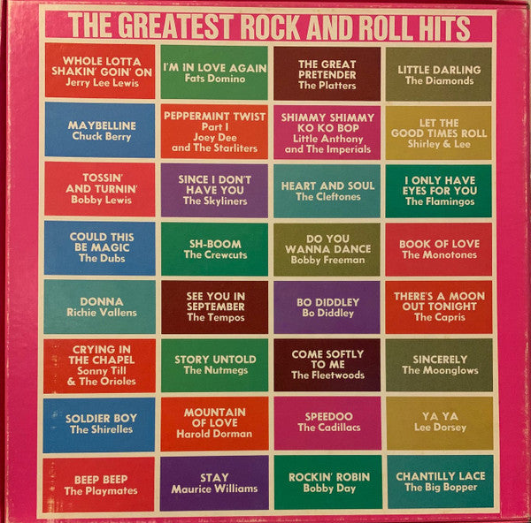 The Greatest Rock And Roll Hits