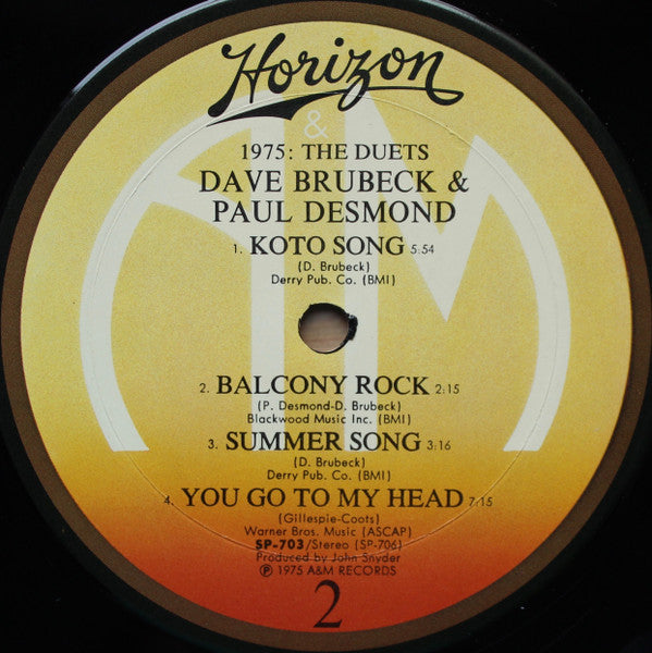 1975 The Duets