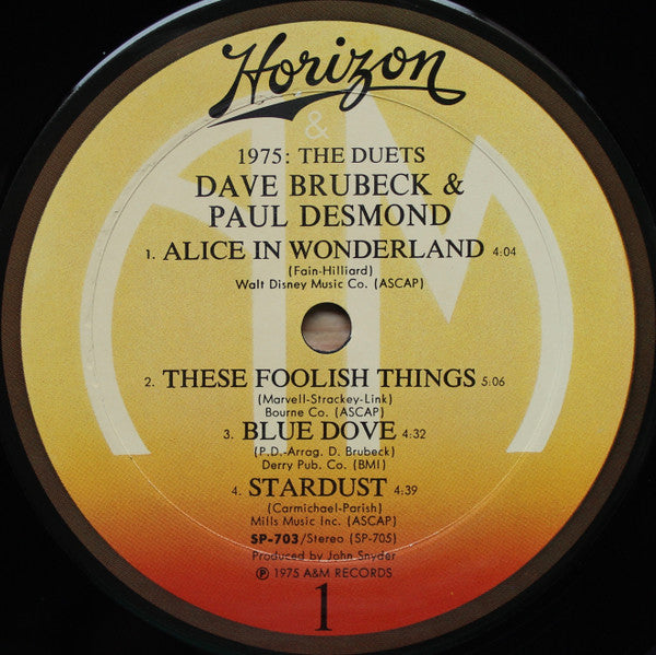 1975 The Duets