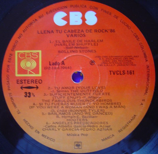 Llena tu cabeza de Rock 86