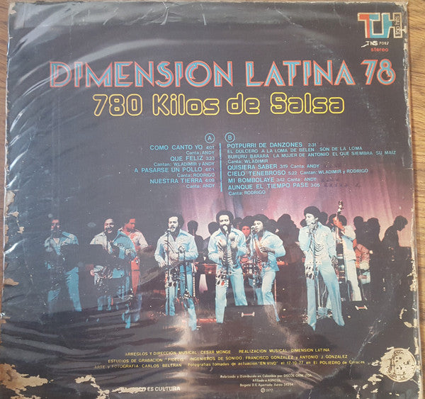 780 kilos de salsa