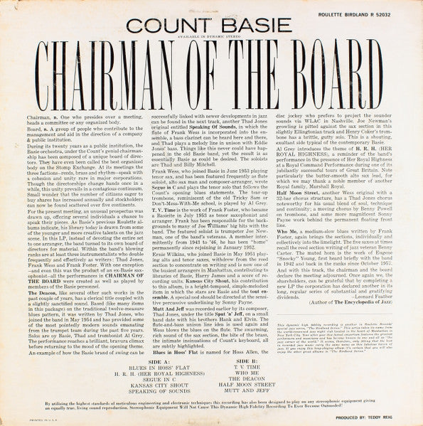 Chairman of the board