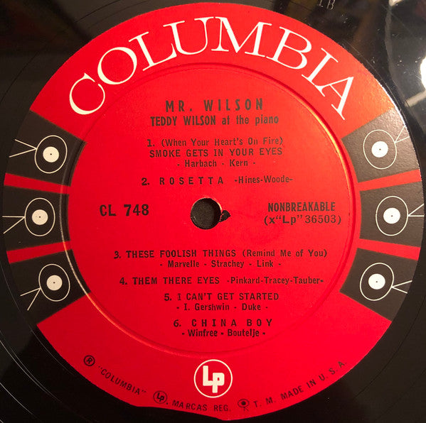 The Fabulous Teddy Wilson at the Piano