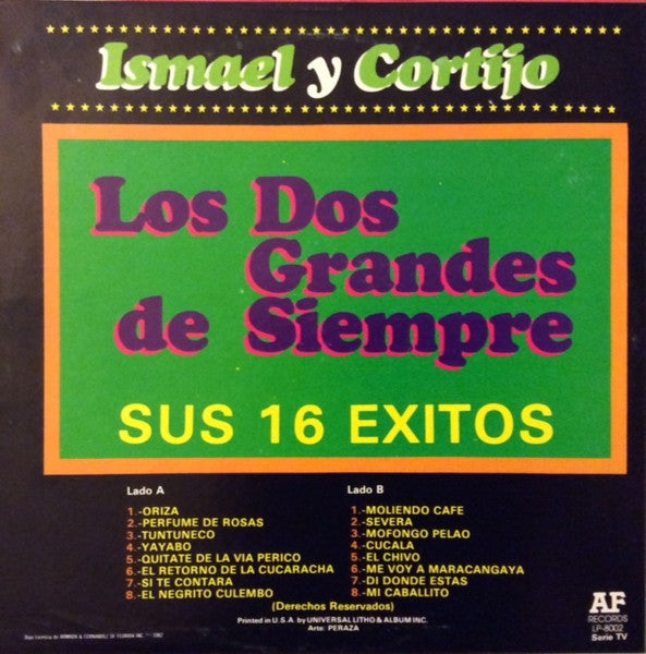 Los Dos Grandes De Siempre Sus 16 Éxitos