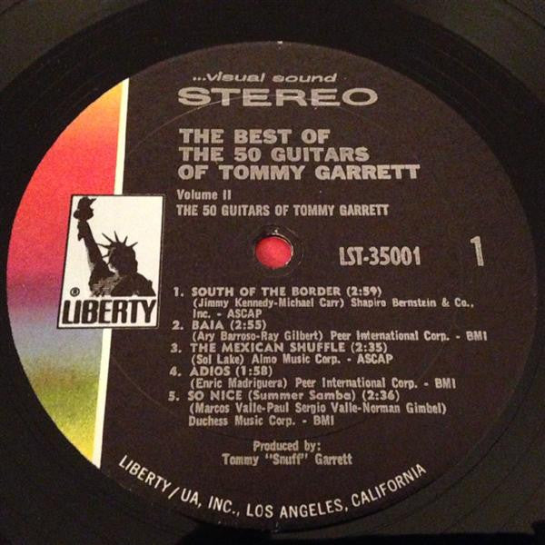 The Best Of The 50 Guitars Of Tommy Garrett Vol.II