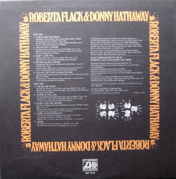 Roberta Flack & Donny Hathaway