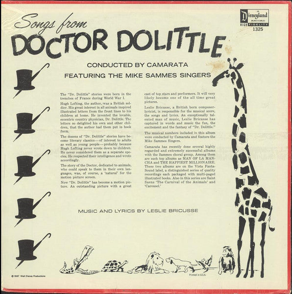 Songs from Doctor Dolittle