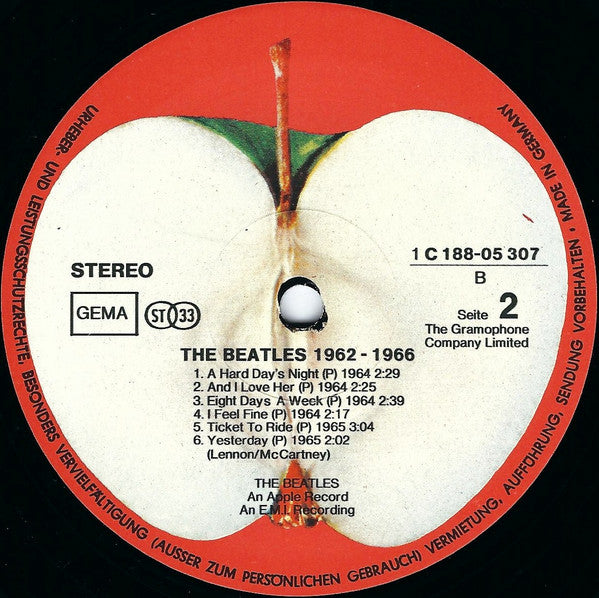 1962-1966 Red Album