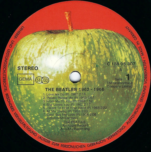 1962-1966 Red Album