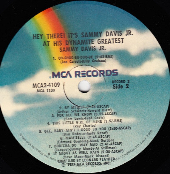 Hey There! It's Sammy Davis Jr. At His Dynamite Greatest