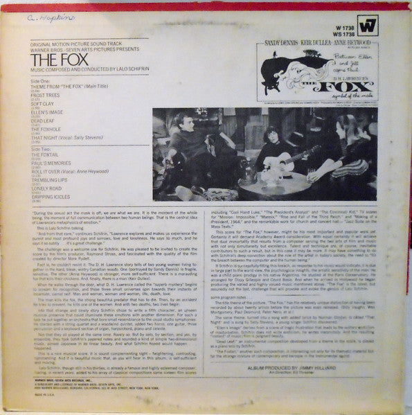 The Fox Original sound track album