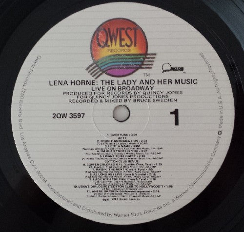 The lady and her Music
