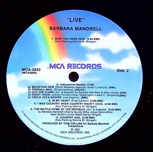 Barbara Mandrell Live