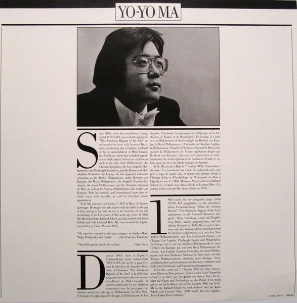 Vol. 1 Suites no. 1 & 2
