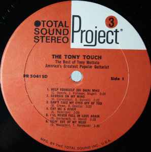 The Tony Touch (The Best Of Tony Mottola)