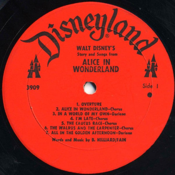 Walt Disney's Alice In Wonderland (The Story, The Songs, The Music)