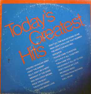 Todays Greatest Hits Volume One
