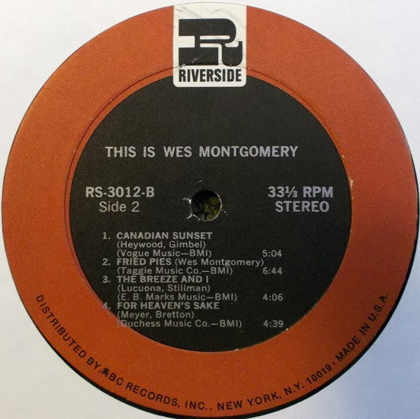 This is Wes Montgomery